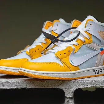 loose the temper shocking birthday Off-White x Air Jordan 1 'Yellow Canary' – 21 Exclusive Brand LLC.