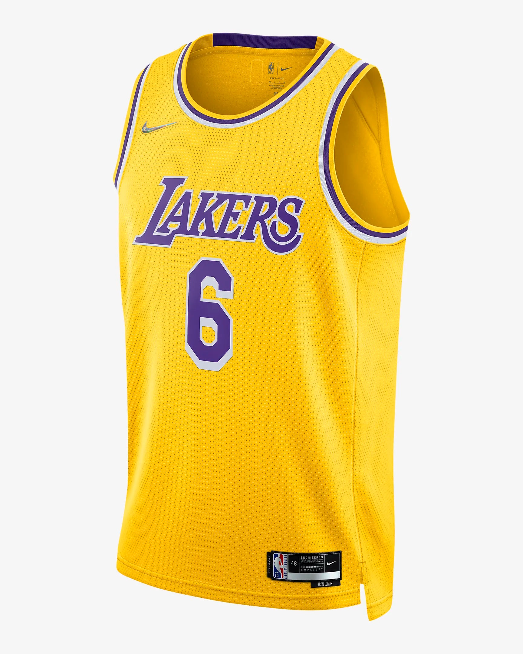 Los Angeles Lakers Diamond Icon Edition Nike Dri-FIT NBA Swingman