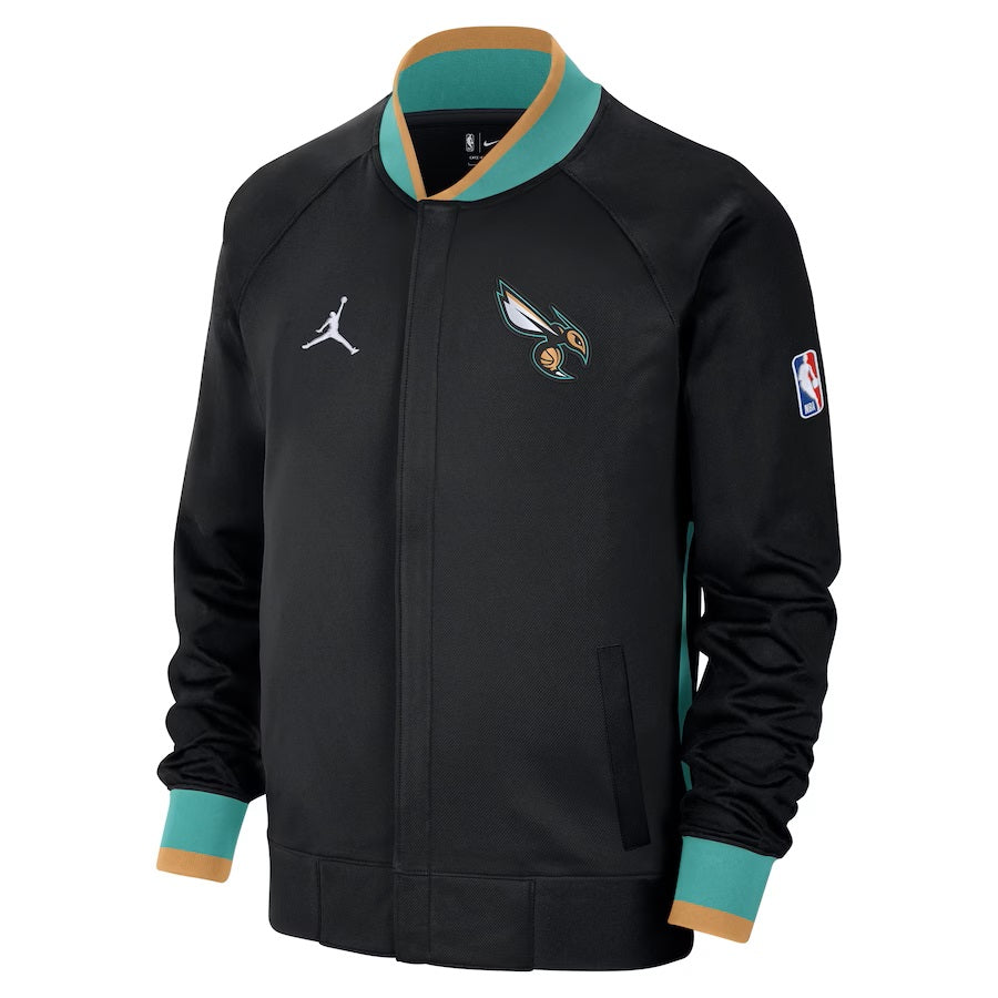 Charlotte Hornets Jordan Brand Black 2022/23 City Edition Showtime Thermaflex Full-Zip Jacket