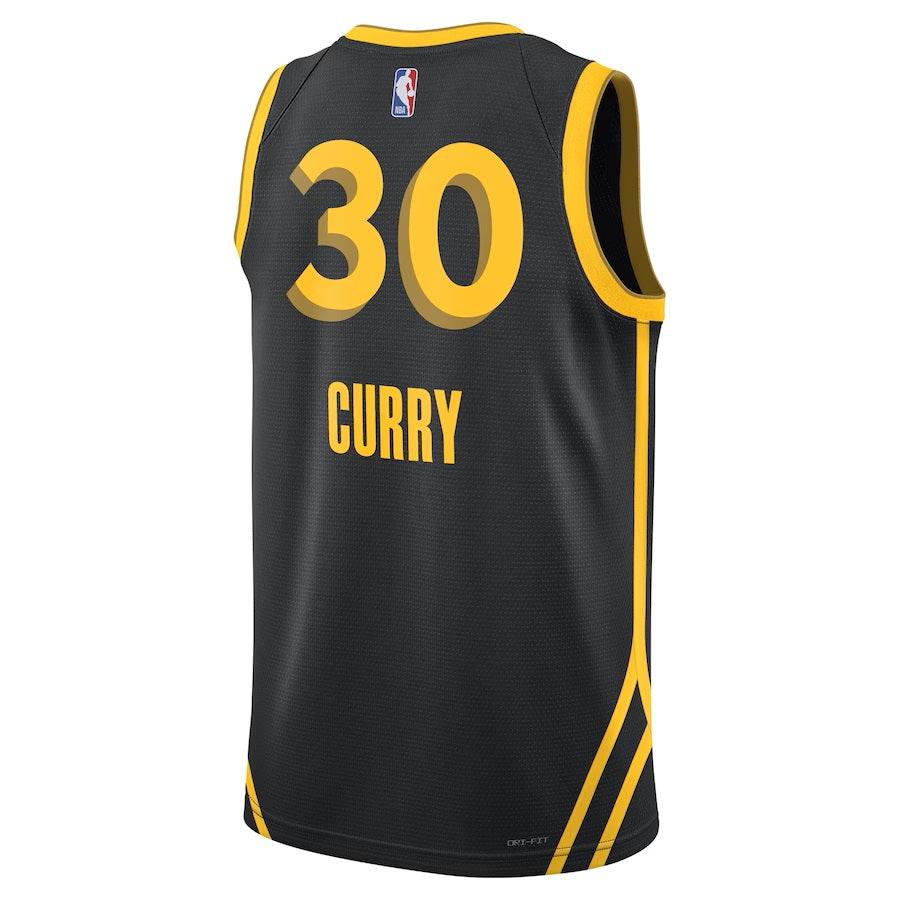 Golden State Warriors Stephen Curry Nike Black 2023/24 Swingman Jersey - City Edition