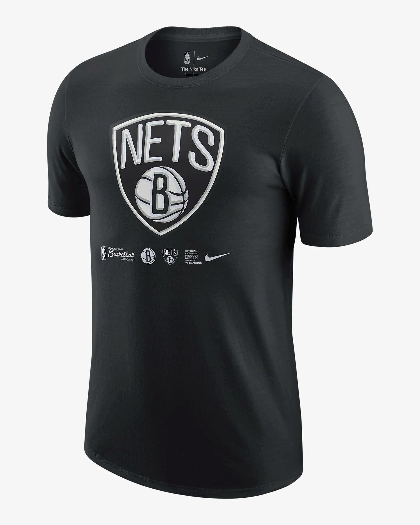 Brooklyn Nets Logo Men's Nike Dri-FIT NBA T-Shirt