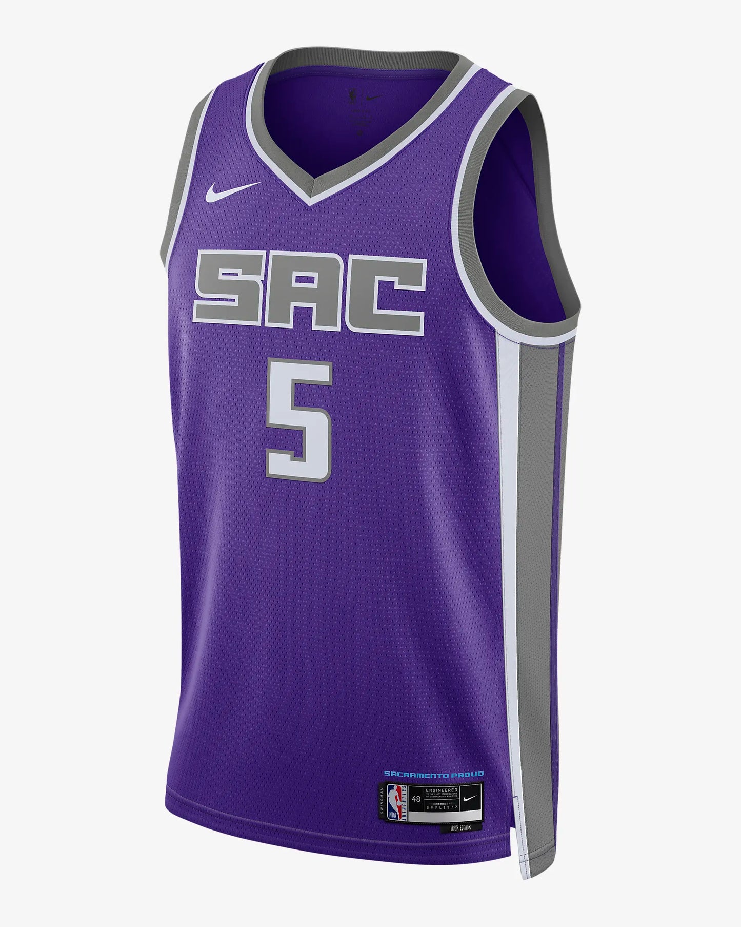 Sacramento Kings Icon Edition 2022/23 Nike Dri-FIT NBA Swingman Jersey