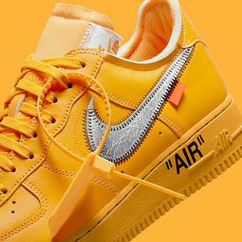 Size+10.5+-+Nike+Air+Force+1+Low+OFF-WHITE+University+Gold+