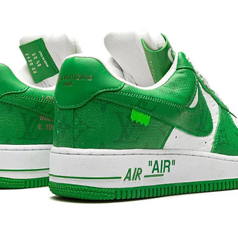 Louis Vuitton x Air Force 1 Low White Gym Green – Sneakers Joint