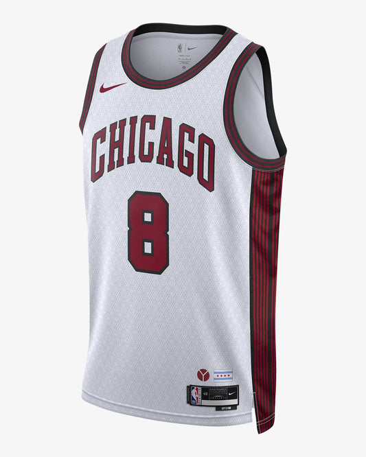 Zach Lavine Chicago Bulls City Edition Nike Dri-FIT NBA Swingman Jersey