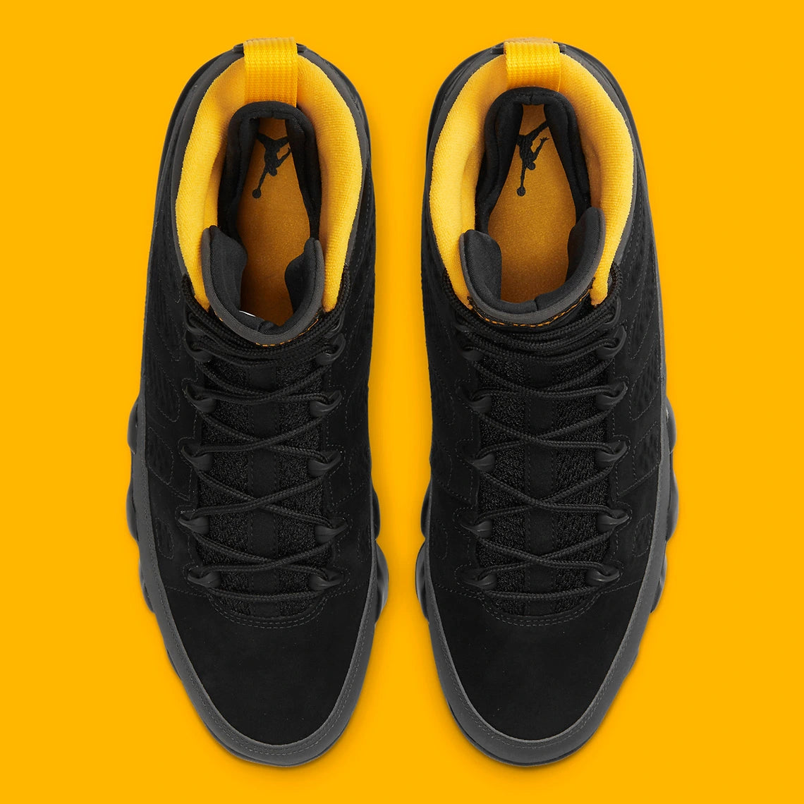 Air Jordan 9 Retro ‘Dark Charcoal University Gold’